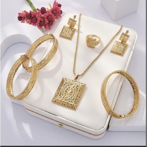 طاقم المصحف - acier inoxydable doré