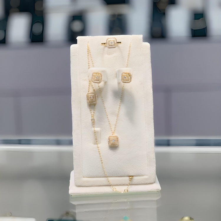 طاقم الوردة- acier inoxydable