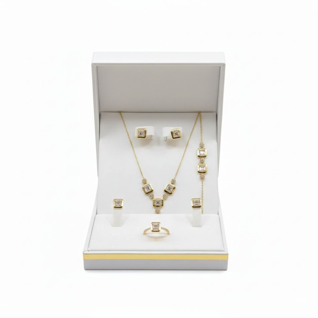 طاقم الوردة- acier inoxydable