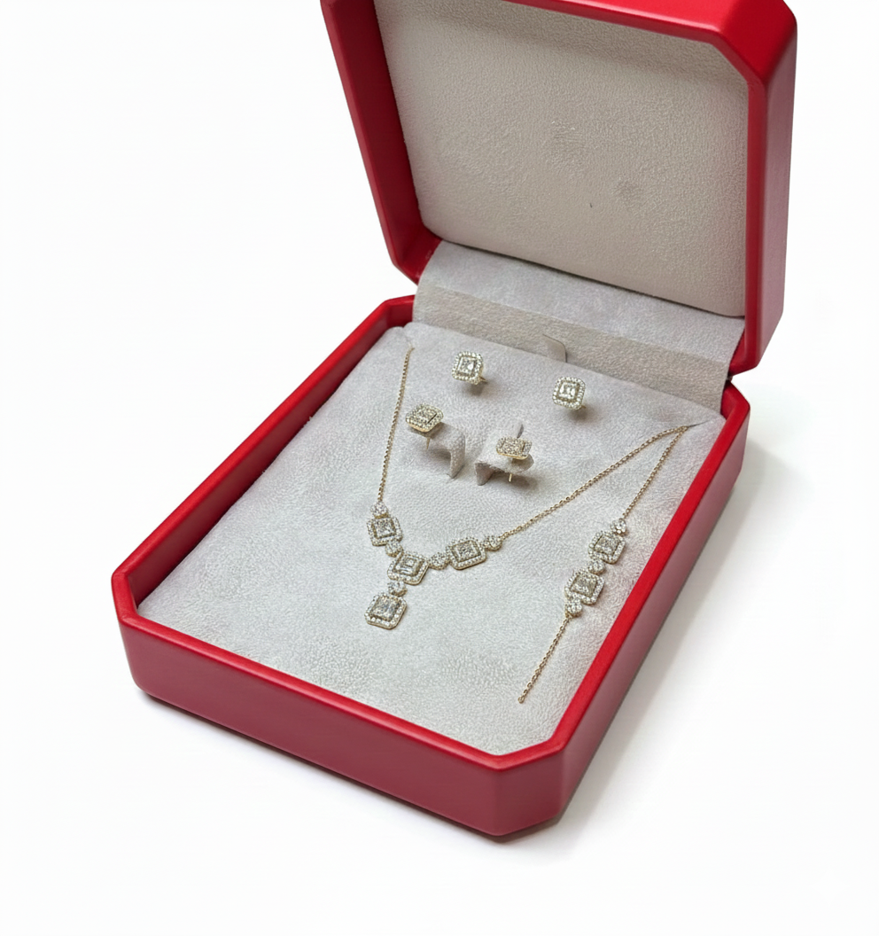 طاقم الوردة- acier inoxydable