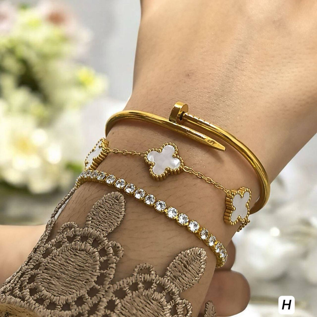 الثلاثي الفاخر- acier inoxydable