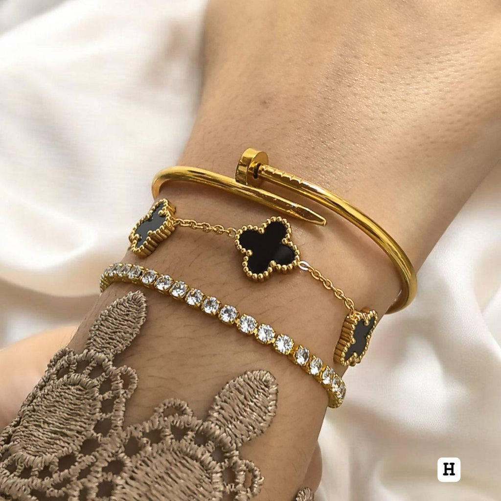 الثلاثي الفاخر- acier inoxydable