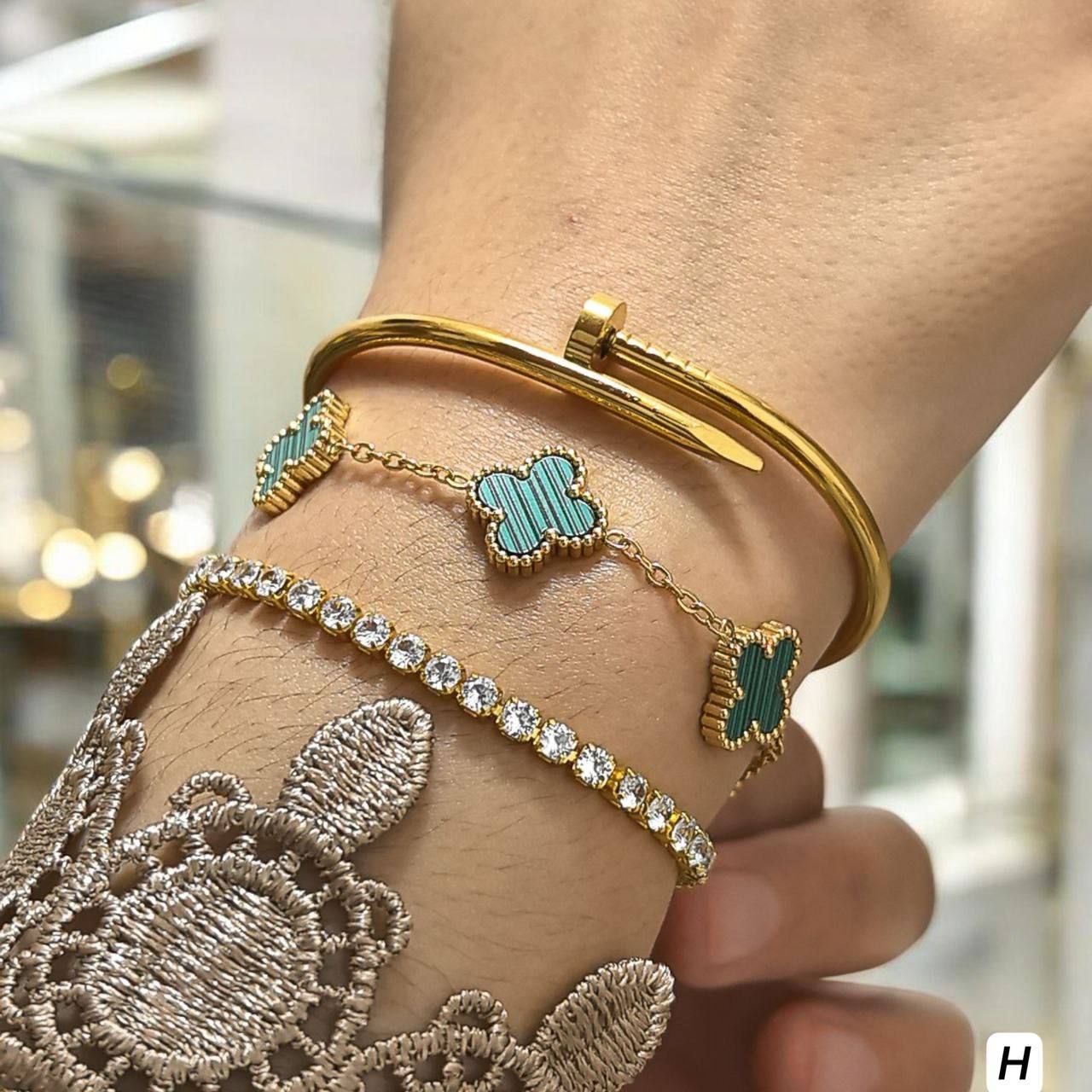 الثلاثي الفاخر- acier inoxydable